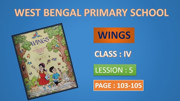 Class IV Wings Book Solution for Primary School | CLASS IV WINGS BOOK SOLUTION