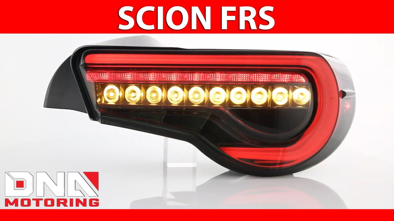 DNA Motoring 12+ Toyota GT86 1315 Subaru LED Tail Lights YouTube