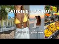 Weekend vlog sunrise plant shopping beach day home workout  more