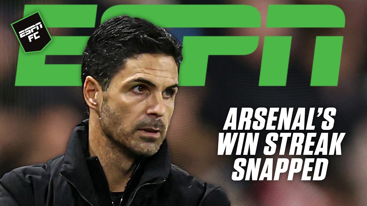 Sunderland vs. Arsenal REACTION 🍿 Stoppage time equalizer snaps 10-game win streak 🤯 | ESPN FC