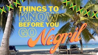 Things To KNOW Before You GO Negril, Jamaica