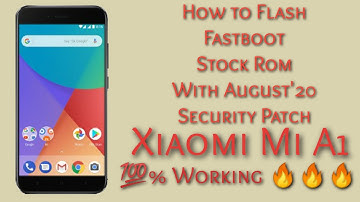 How to Flash Fastboot Stock Rom with August