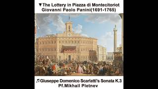 3 times | Giuseppe Domenico Scarlatti(1685-1757) : Sonata In A Minor, K.3 | Pf.Mikhail Pletnev