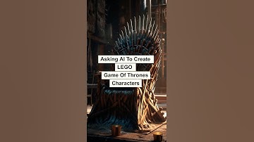 LEGO Game Of Thrones Characters AI Generated #shorts #got #gameofthrones