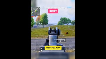 M16 Full Auto Attachment 😍In BGMI PUBG #pubgmobile #pubgm #bgmi #shorts