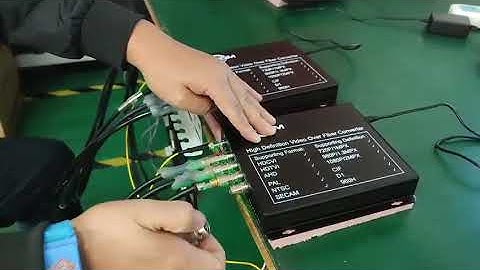 Video over Fiber Converter 4CH VIDEO CHD0400 1080P