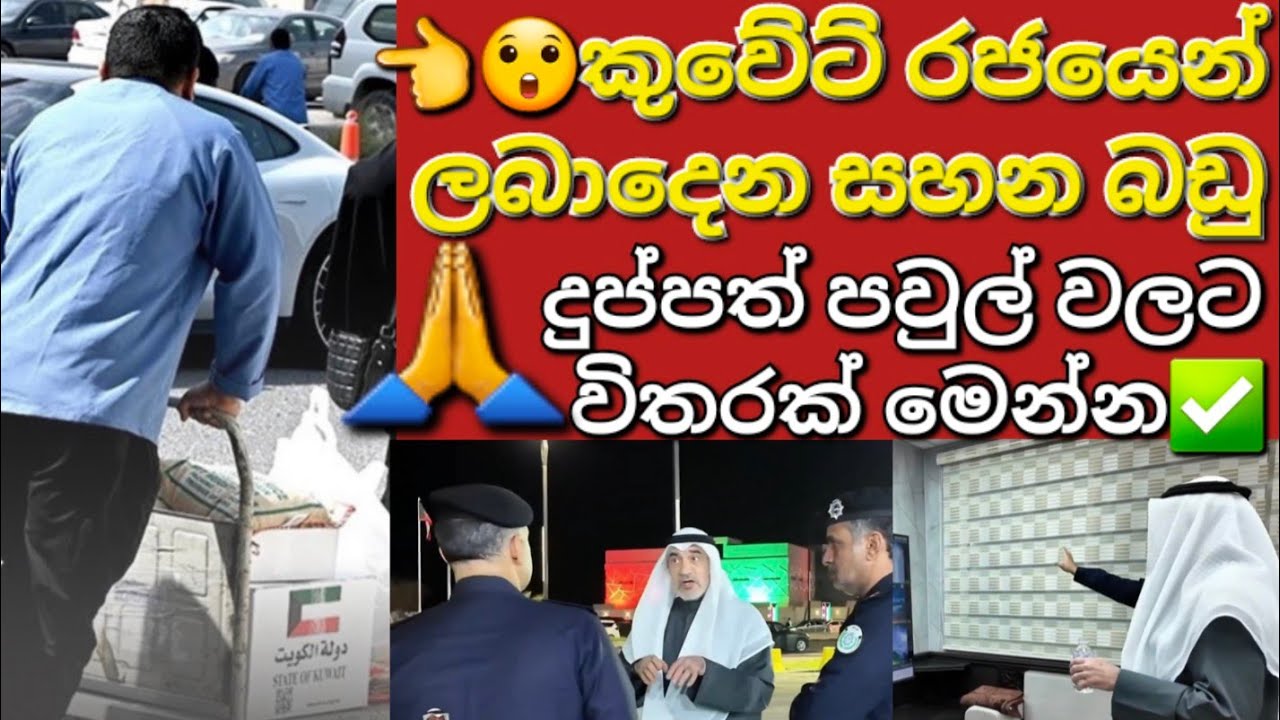 🇰🇼😲👉✈️කුවේට් විමුක්තියට සහභාගී වූ රජවරු මෙන්න #sarfanbavlog #kuwaitsinhalanews #srilankabreakingnews