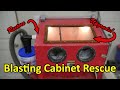 Rescuing an old Sand Blasting Cabinet: Refurbish and Upgrades