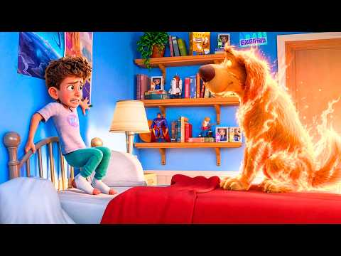 A guy wakes up and realizes his OLD DOG has become SUPERPOWERED and learned how to FLY