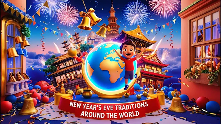 New Year’s Eve Traditions Around the World: A Journey of Celebration - Animated Story in English