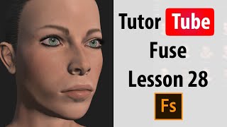 Adobe Fuse Tutorial - Lesson 28 - Adding a Background and Ground Alignment in Photoshop