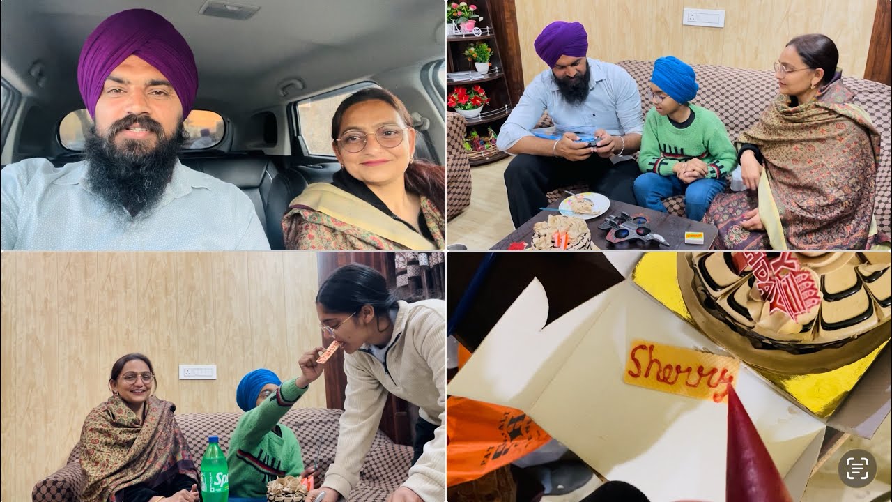 ਭਾਵੇਂ ਲੇਟ ਹੀ ਸਹੀ ਪਰ ਜਨਮ ਦਿਨ ਮਨਾ ਹੀ ਲਿਆ 😍 late hi sehi par janamdin mna hi lya