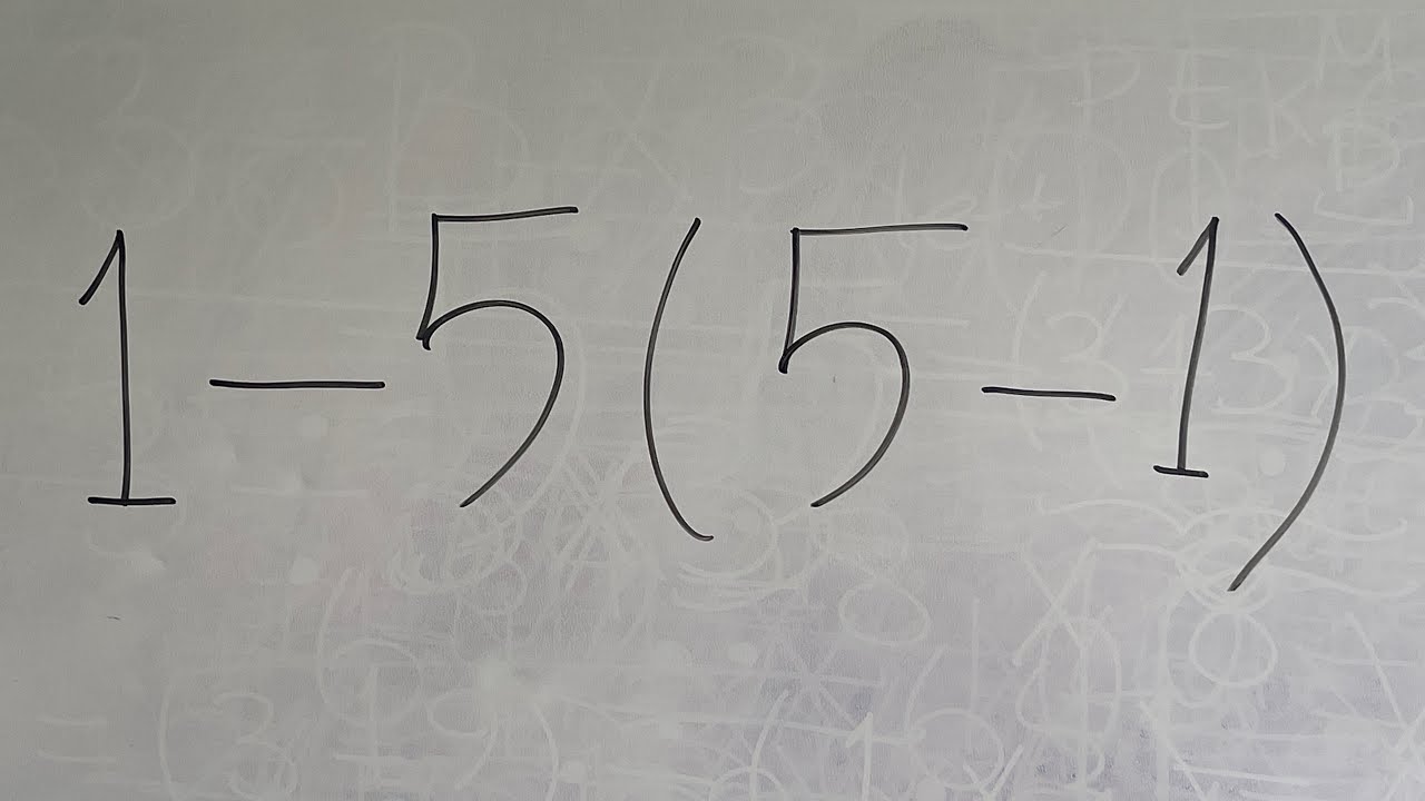 This Math Problem Confuses Everyone! - YouTube