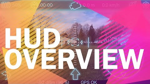 New iOS App: Bebop Control - HUD Overview