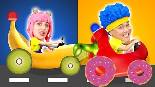 Carros De Resgate De Frutas E Vegetais D Billions Músicas Infantis