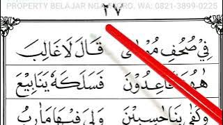 iqro 2 cepat lancar dan bisa baca. mudah belajar iqro 3 halaman 27