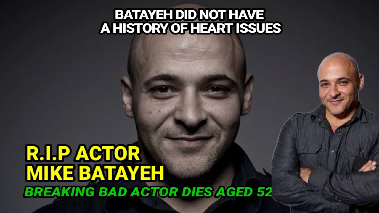 RIP Mike Batayeh || Breaking Bad Actor Dies Aged 52 - YouTube