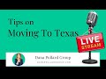 Tips on Moving To Texas