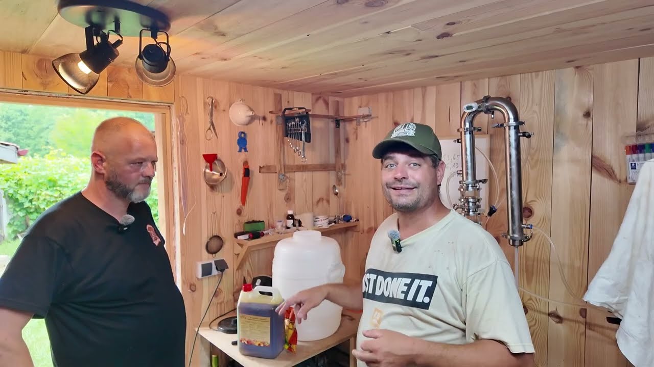 Mit Pfirsichkonzentrat eine Maische herstellen