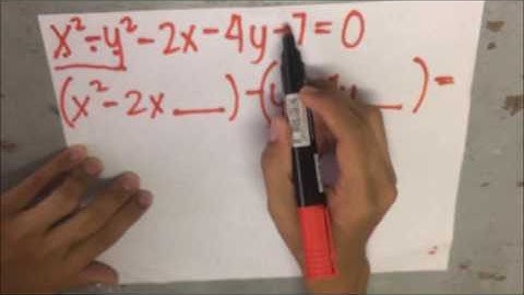Converting General form of Hyperbola to Standard form