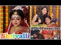 Shrivalli  goddess lakshmi bridal makeover  by makeup artist riya hudut das