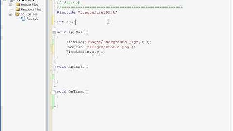 DragonFireSDK - Lesson 1 - Images, Buttons, Sounds