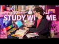 Study with me live pomodoro  12 hours study challenge  harvard student relaxing rain sounds