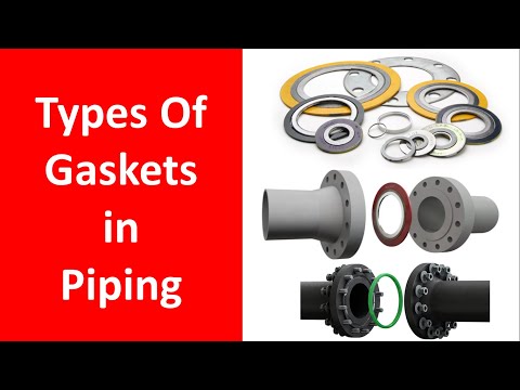 Types of gaskets used in Piping |  Oil and