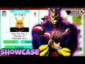 [NEW CODE] OP ALL MIGHT SHOWCASE IN ALL STAR TOWER DEFENSE (Roblox)