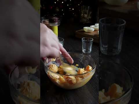 Ovos Fritos e Recheados | Petiscos pro Fim de Ano | Fried Deviled Eggs