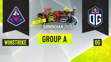 Dota2 - OG vs. Winstrike - Game 1 - ESL One Birmingham 2020 - Group A - EU