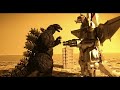 Godzilla vs mechagodzilla  stop motion 