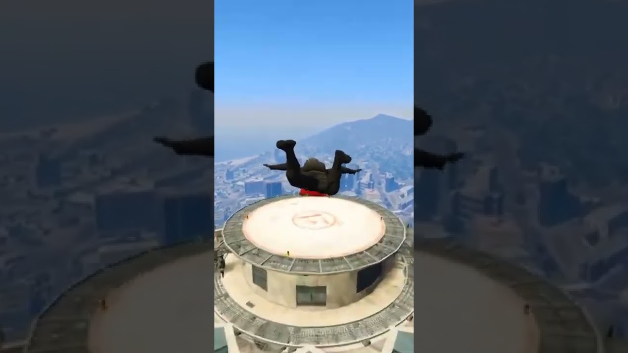 Perfect Timing Parachute Hack #shorts