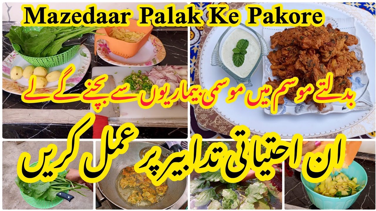  Winter Precautions for Health Issues :Tips For Housewife ✅Palak Ke Pakore