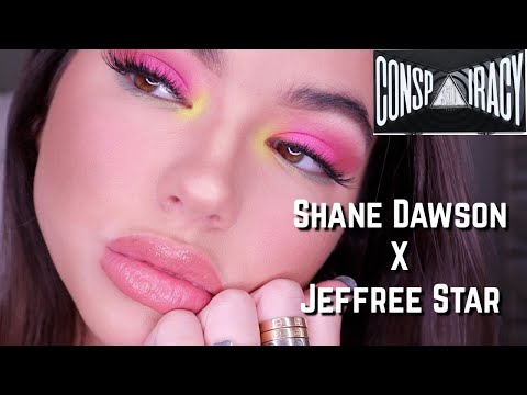 HONEST REVIEW SHANE DAWSON X JEFFREE STAR CONSPIRACY PALETTE and TUTORIAL