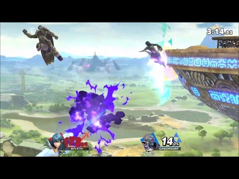 Edgeguarding Ganon Without even Hitting him…