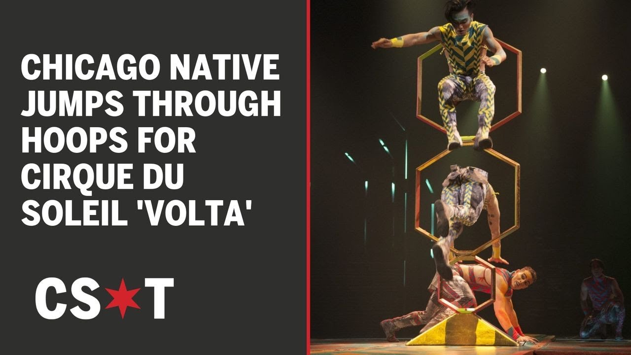 Chicago native literally jumps through hoops for Cirque du Soleil's