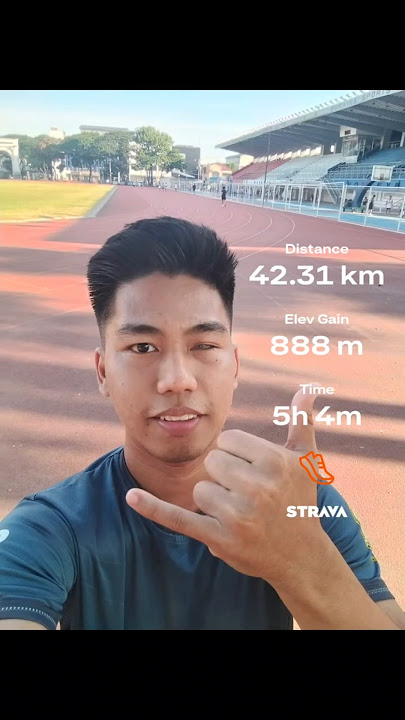 Marathon in running oval #keepmoving #runningtraining