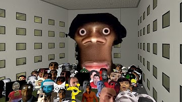 POV BIG AUUGHH OBUNGA AND UNLIMITED NEXTBOTS #gmod #nextbots