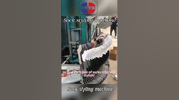 Improve quality, start with the styling of socks!#socks #SockMachine #Smartfactory #Sizingmachine
