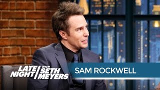 Sam Rockwell Once Interned for a Private Investigator - Late Night with Seth Meyers