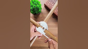 Square lashing | shorts | scouts and guides