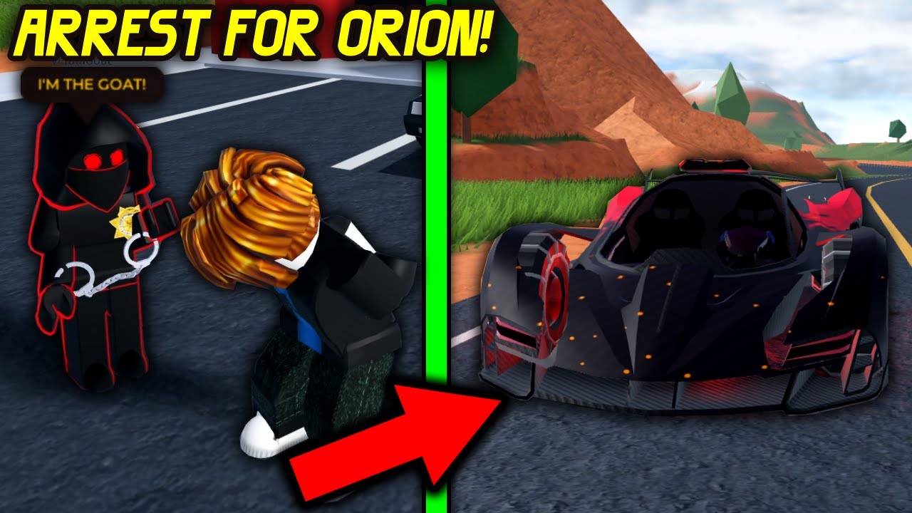 IF you ARREST ME the MOST TIMES, YOU WIN ORION! | Roblox Jailbreak Live ...
