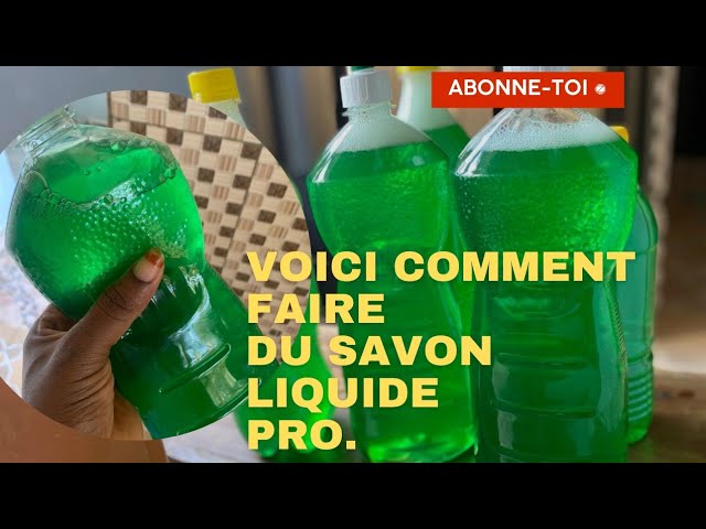Savon Liquide : facile et rapide  faire depuis chez soi