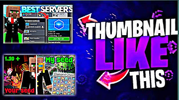 Get MORE VIEWS with EPIC Minecraft Thumbnails! (Step-by-Step Tutorial)"