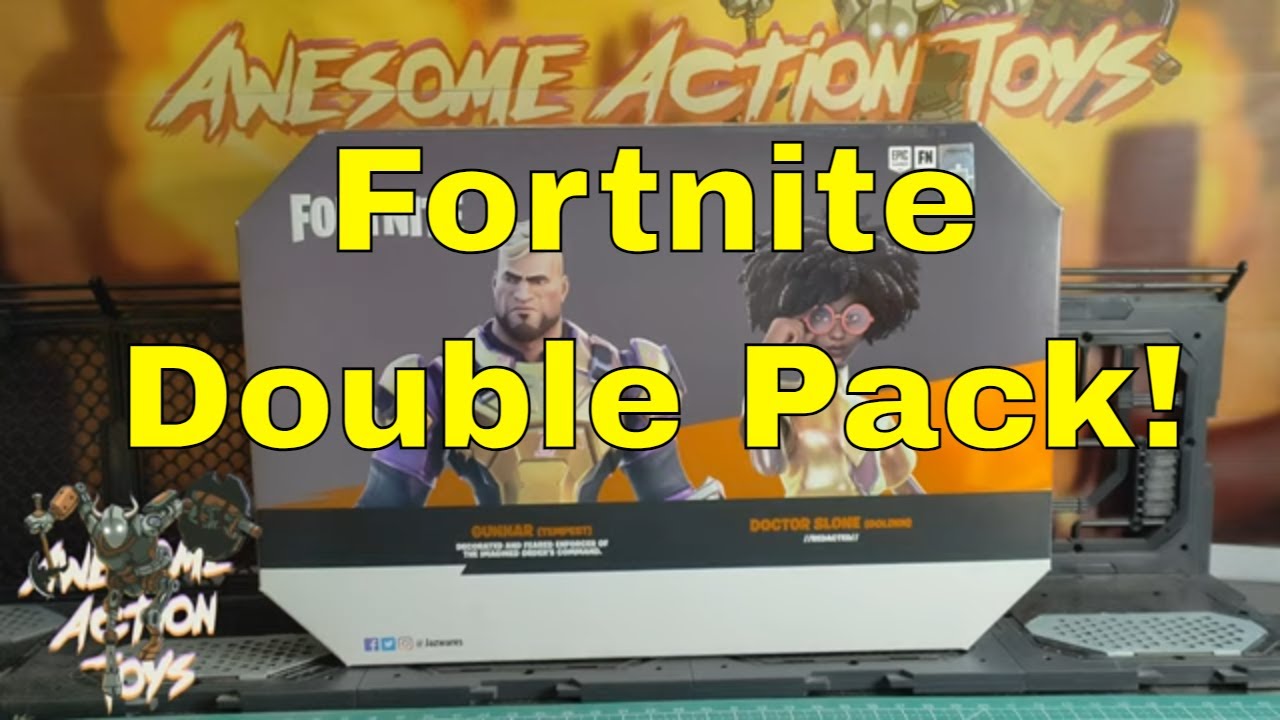 Fortnite Gunnar (tempest) and Dr. Sloan (golden) 