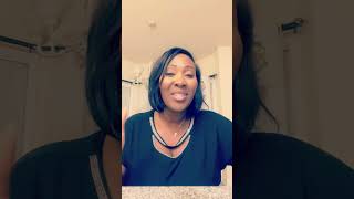 Me singing:Thank you (by Lady g/Chevelle Franklin )