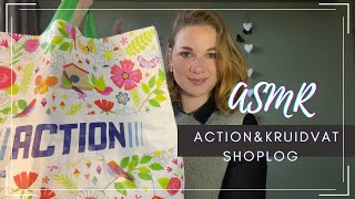ASMR | Action & kruidvat shoplog | tapping, whispering | Dutch | ASMaRja