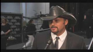 Tim McGraw-Backstage at George Strait: ACM Artist of the Decade Concert
