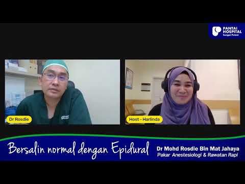 PHSP | Dr Rosdie - Bersalin Normal Secara Epidural